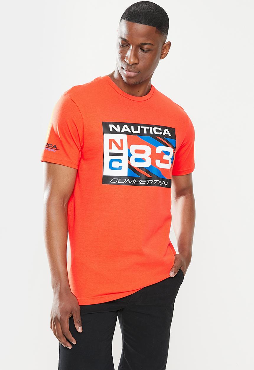 Nautica - Cp banded tee - orange