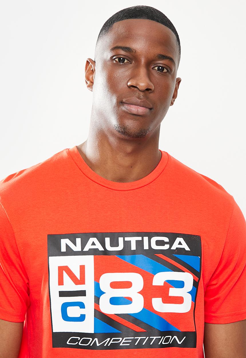 Nautica - Cp banded tee - orange