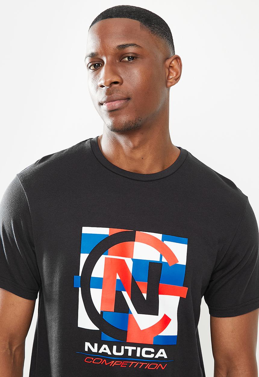 Nautica - Cp blocking tee - black
