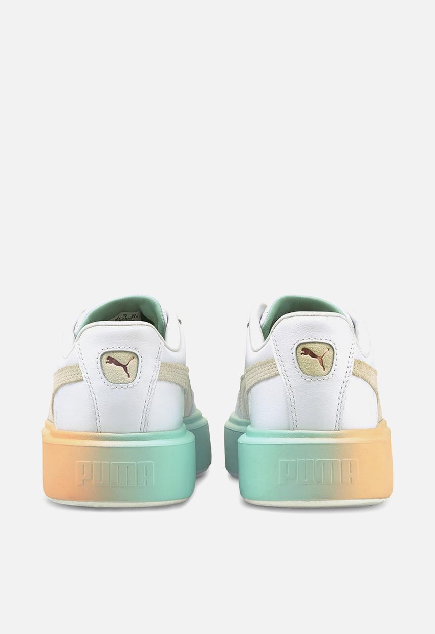 PUMA - Oslo maja gloaming wn's - puma white-ivory glow-eggshell blue-peach parfait
