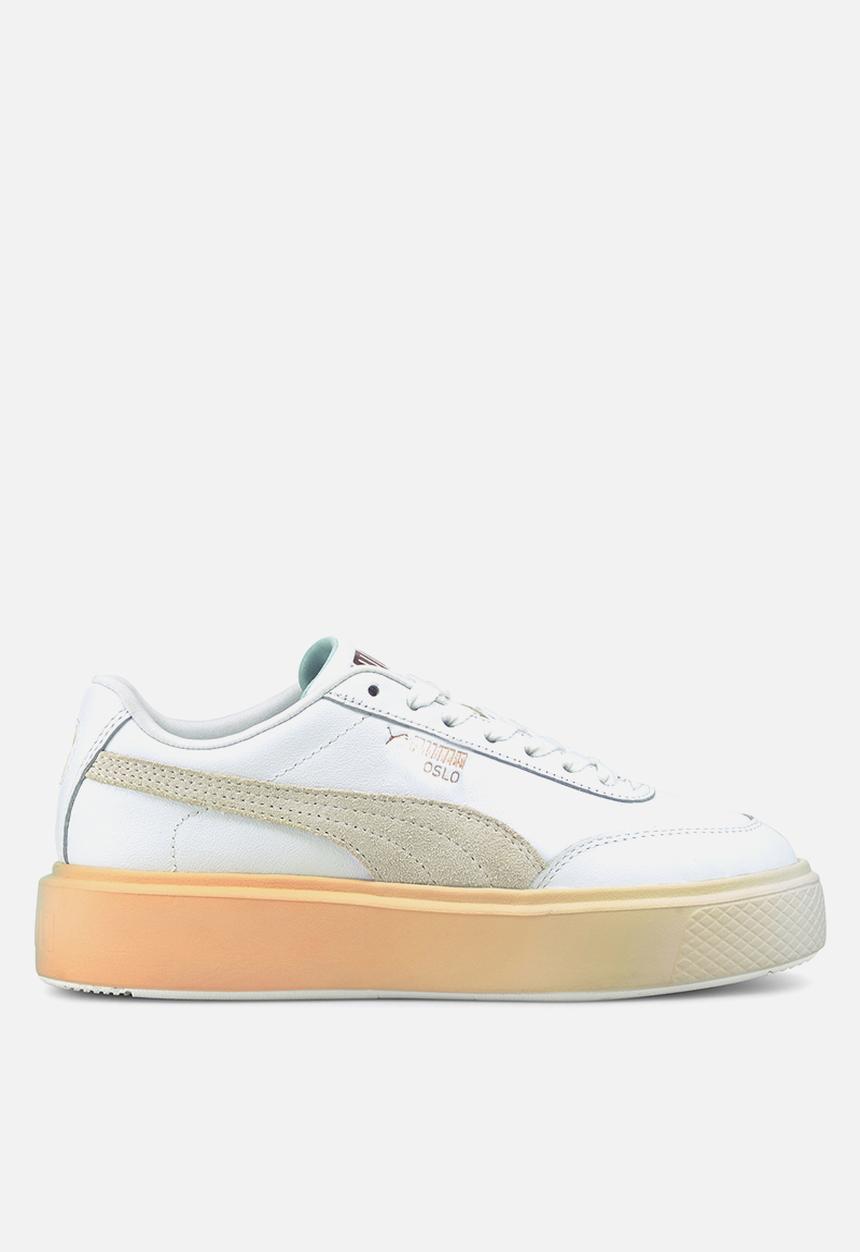 PUMA - Oslo maja gloaming wn's - puma white-ivory glow-eggshell blue-peach parfait