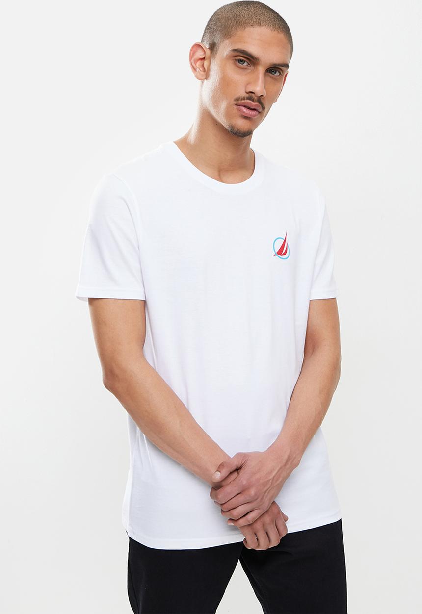 Nautica - Nautica sailor boat tee - white