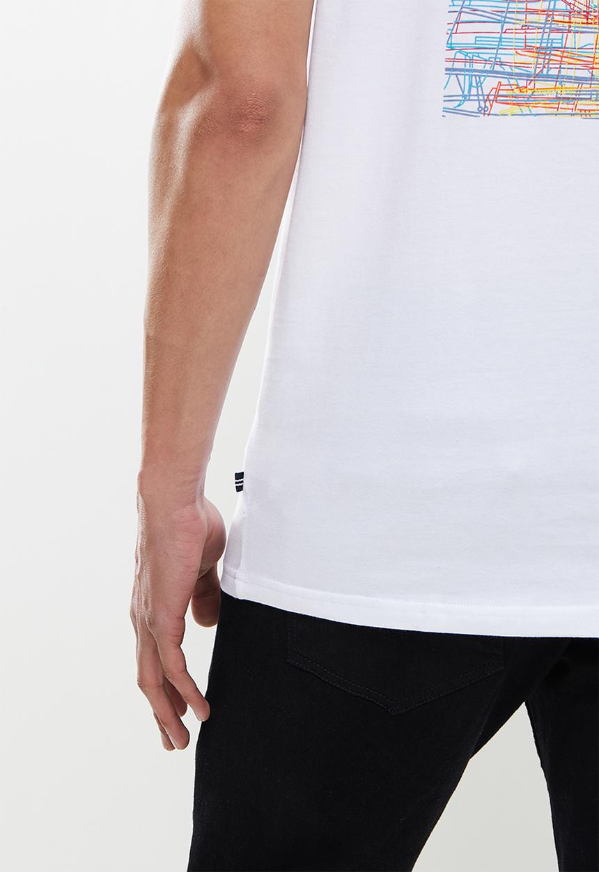 Nautica - Nautica sailor boat tee - white