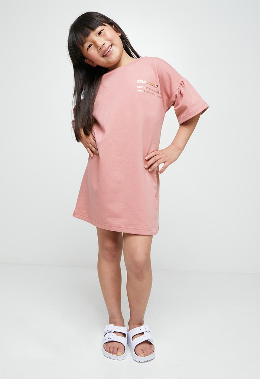 Pop Candy - Fleece dress - pink