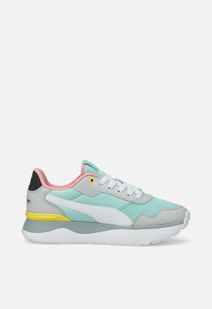 PUMA - Puma r78 voyage jr - eggshell blue-puma white-gray violet