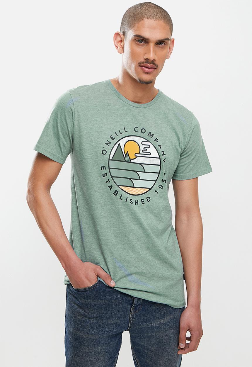O'Neill - Camp surf short sleeve tee - green 