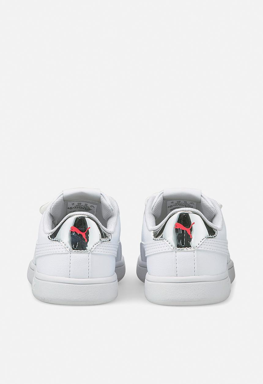 PUMA - Puma smash v2 sl metallic v ps - puma white-puma white-sunblaze