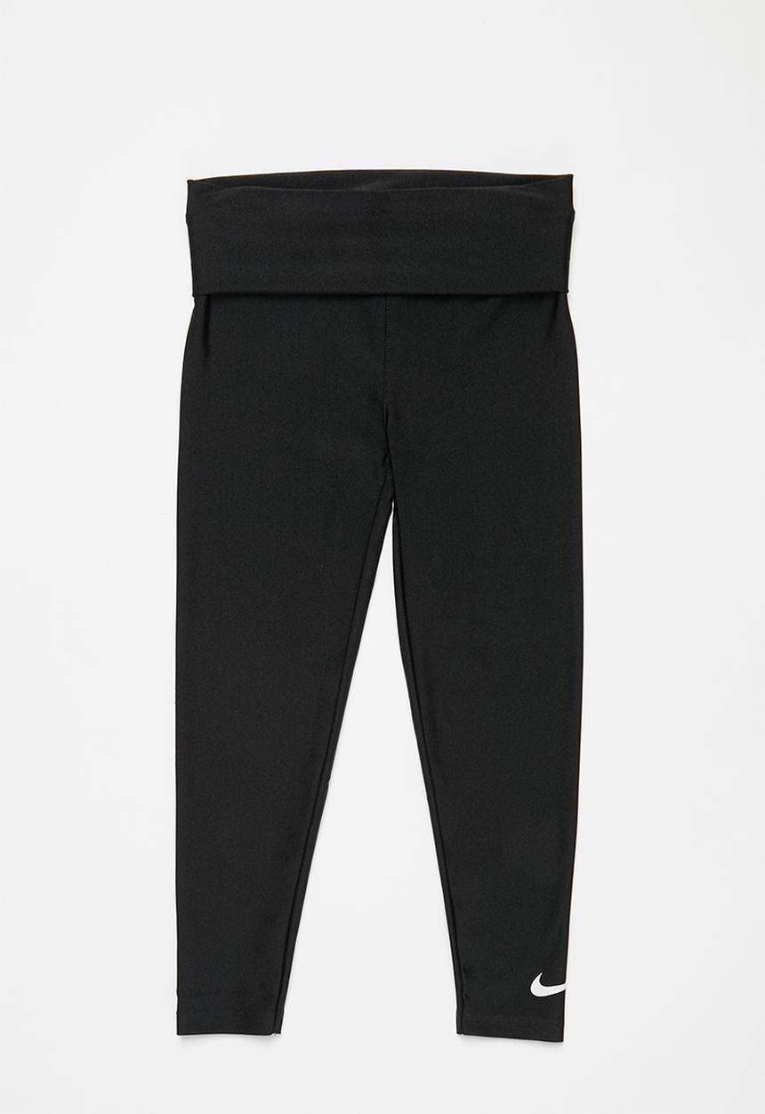 Nike - Nike girls high waisted legging - black