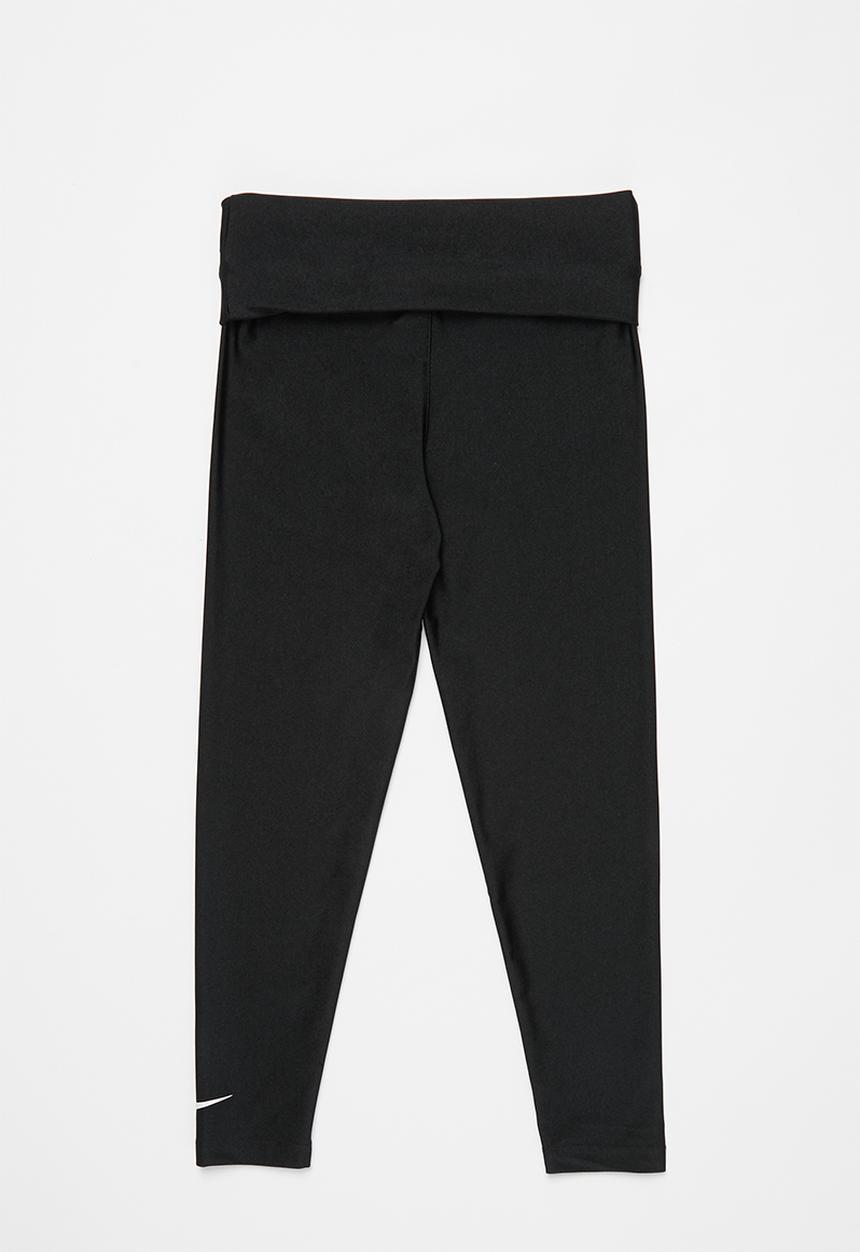Nike - Nike girls high waisted legging - black