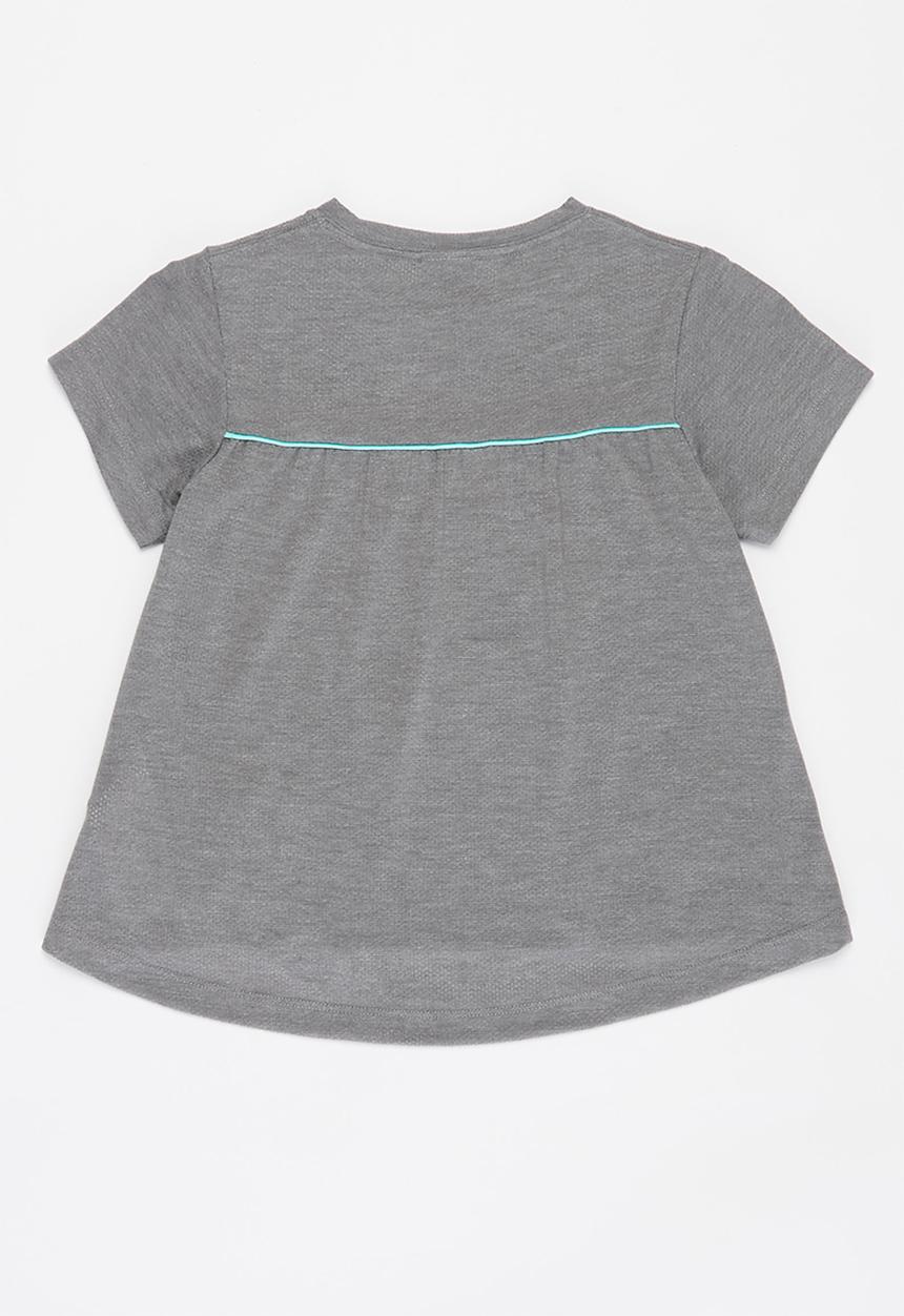Nike - Nike girls short sleeve fashion tunic - grey