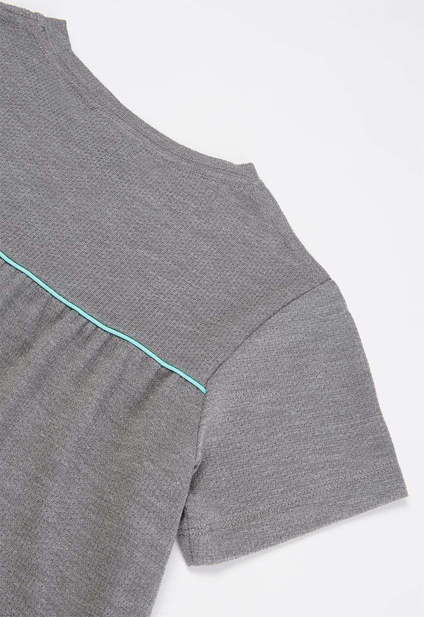 Nike - Nike girls short sleeve fashion tunic - grey