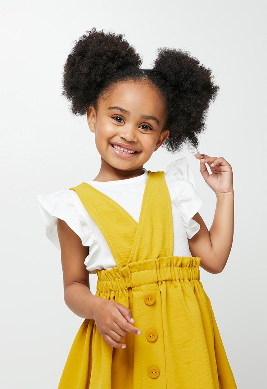 Superbalist Kids - Pinafore dress - mustard