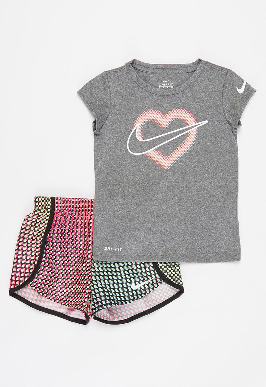 Nike - Nike girls pixel pop sprntr short set - multi 
