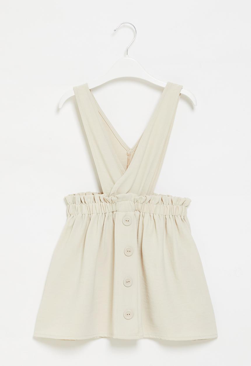 Superbalist Kids - Pinafore dress - bone