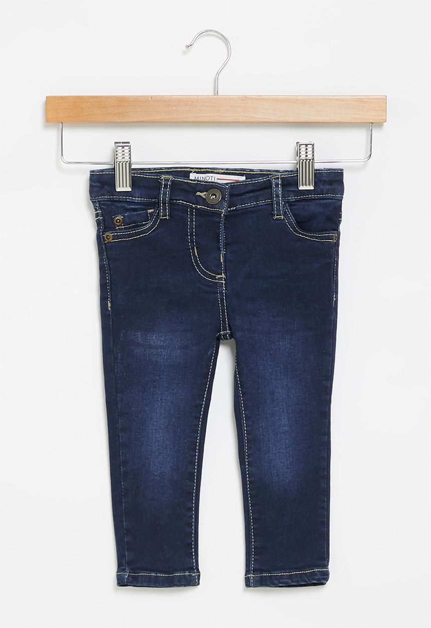 MINOTI - Girls basic skinny jean - blue