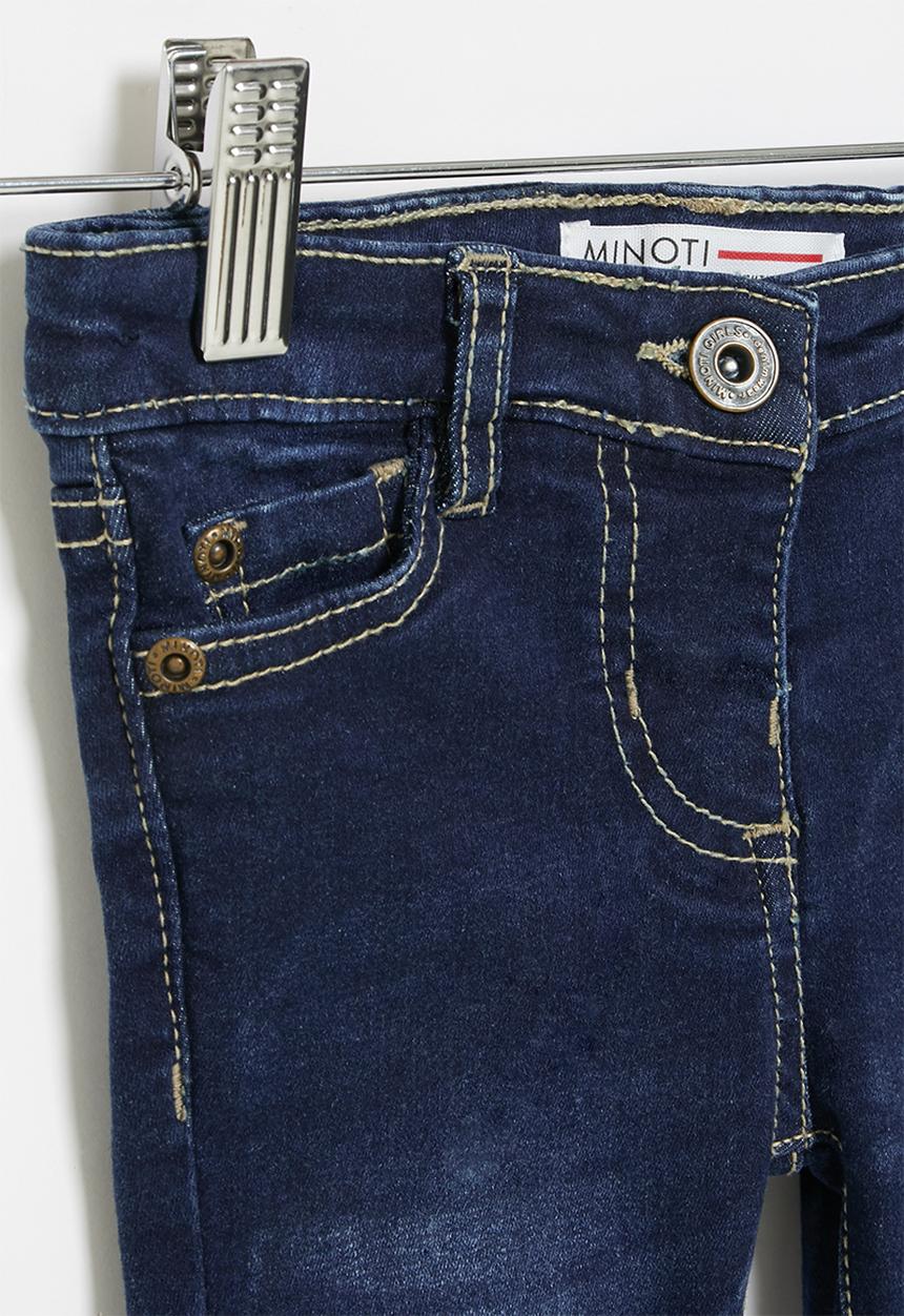 MINOTI - Girls basic skinny jean - blue