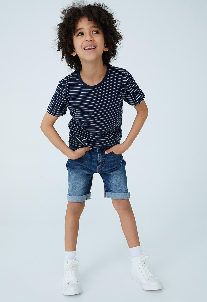 Cotton On - Slim fit short - sorrento dark blue