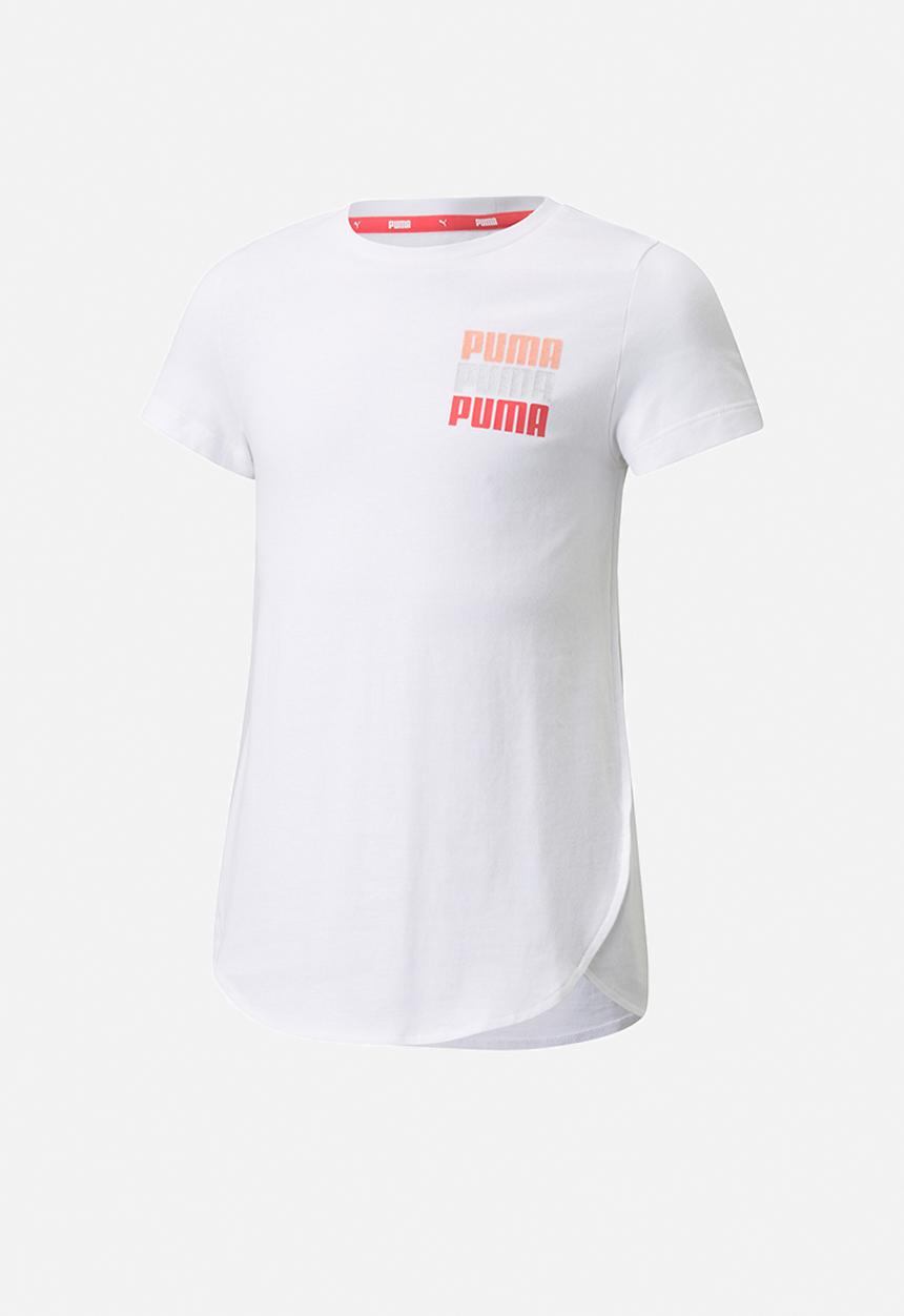 PUMA - Alpha style tee g - white