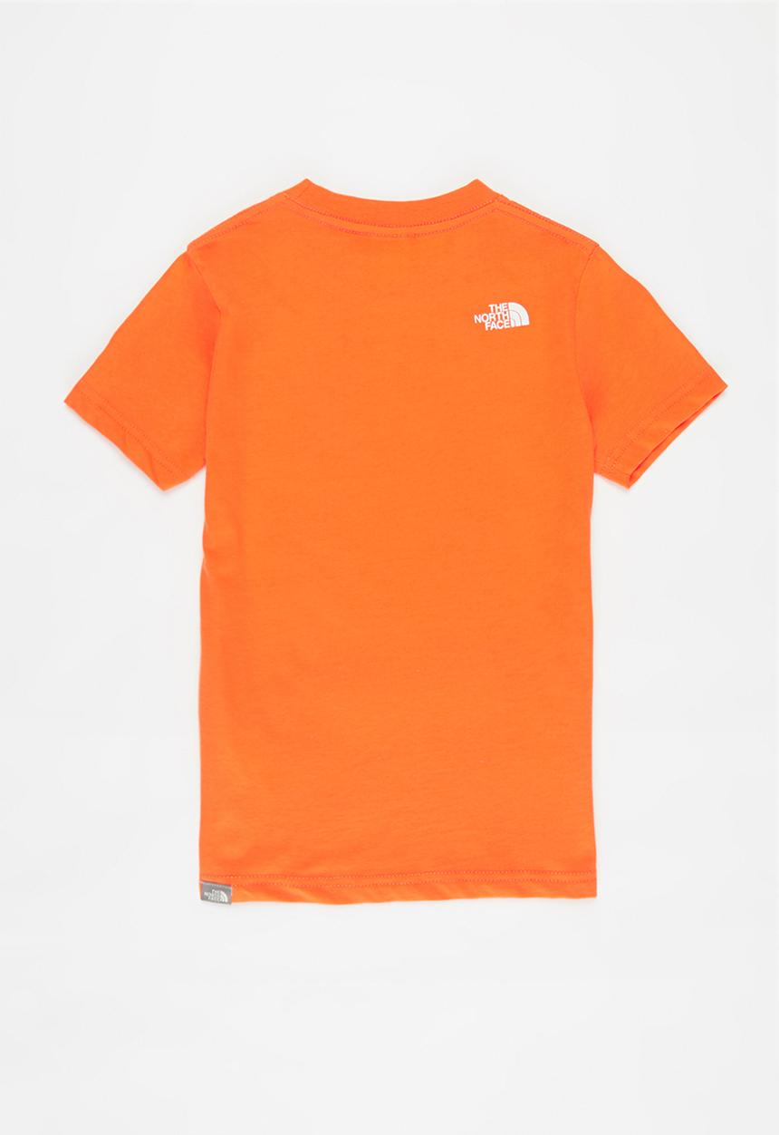 The North Face - Simple dome tee - orange 