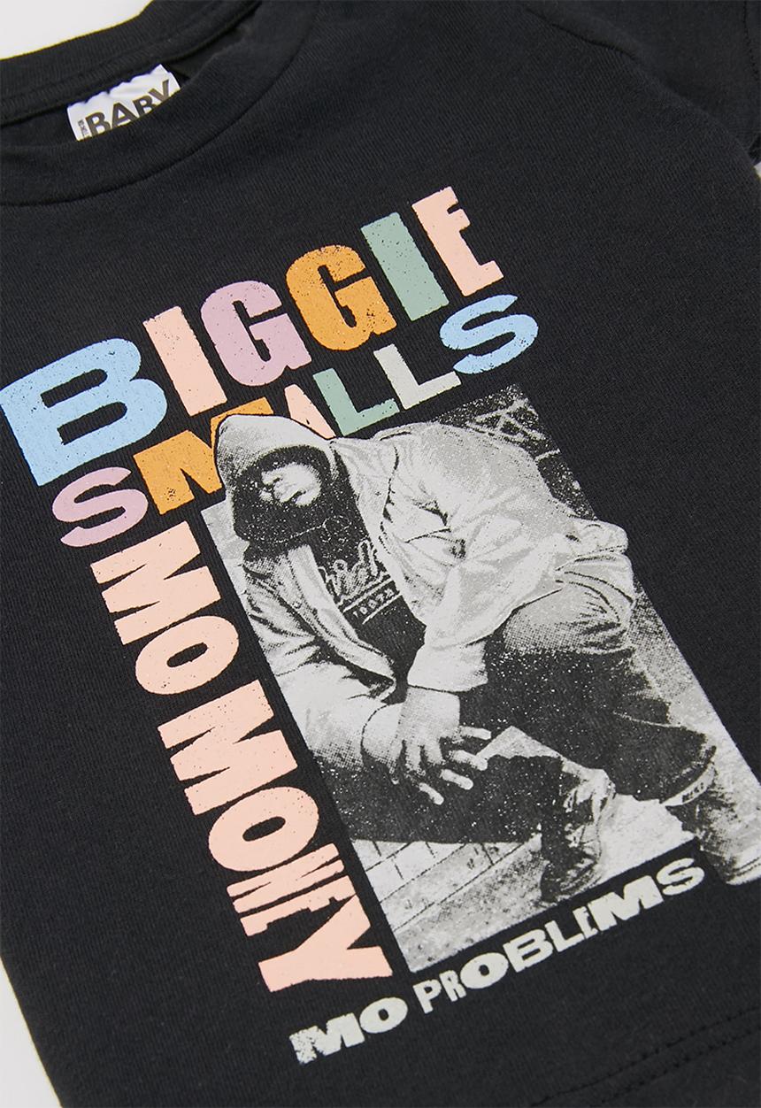Cotton On - Jamie short sleeve tee-license - lcn mt phantom/biggie smalls mo money mo prob