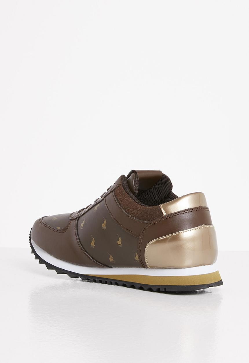 POLO - Ivanna monogram athleisure sneaker - brown