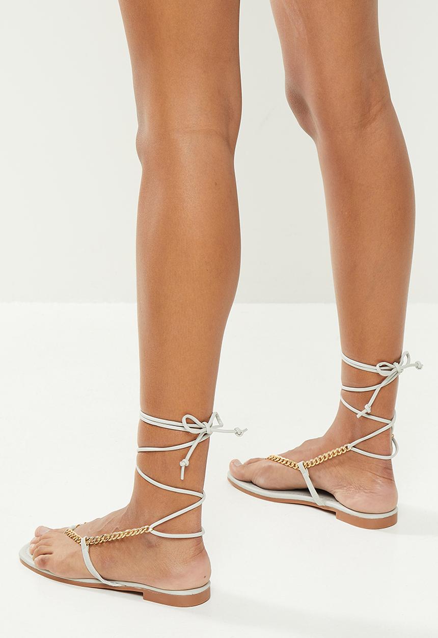 MILLA - Jae ankle strap sandal - grey