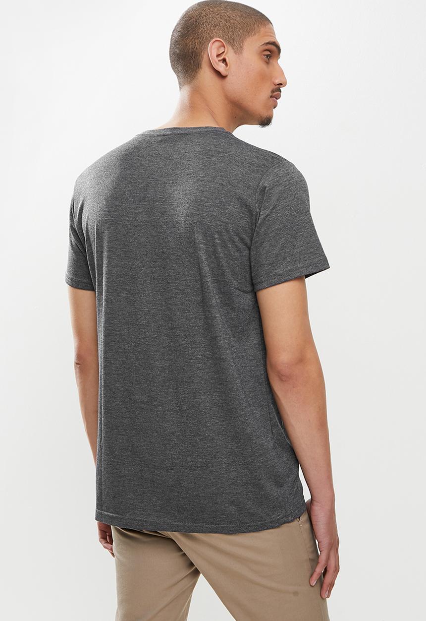 Fox - Dier short sleeve tee - charcoal
