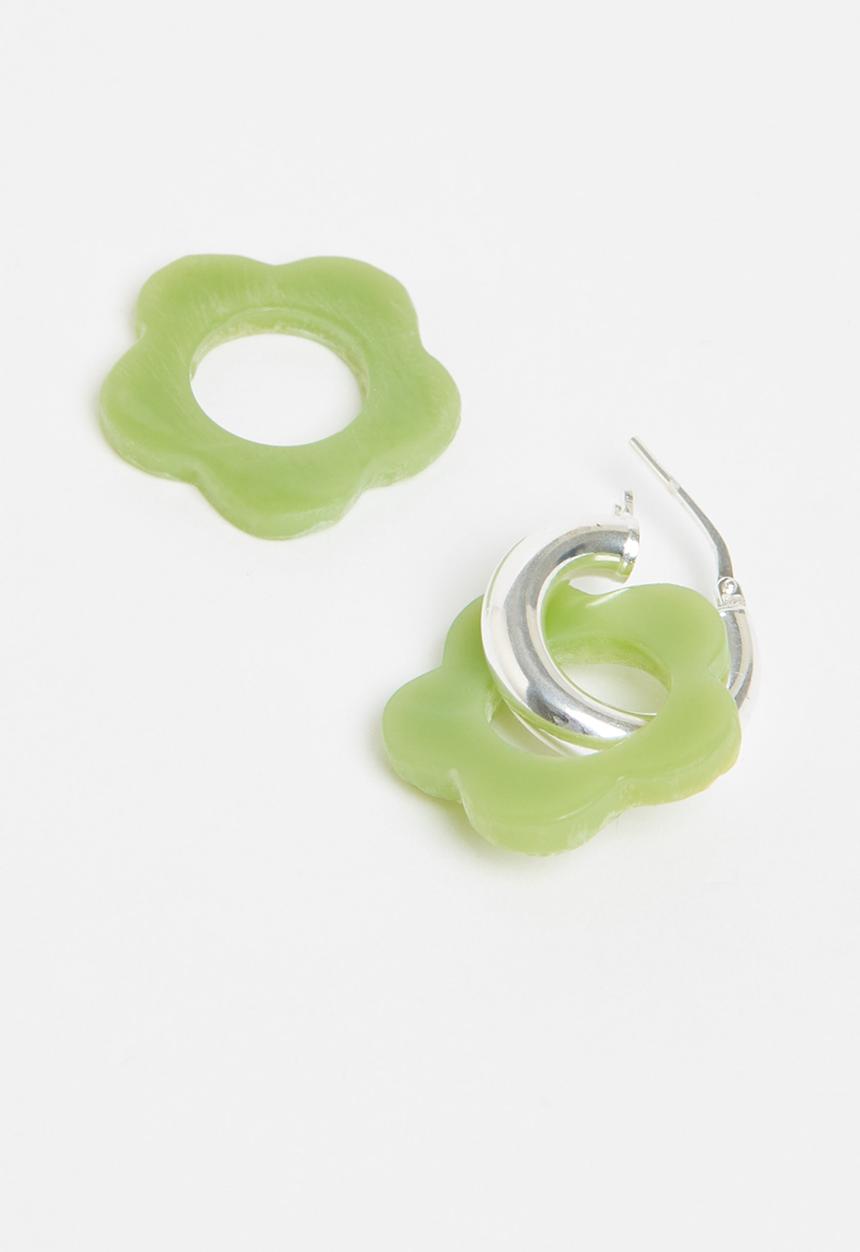 Pina Jewels - Daisy charm - bottle green