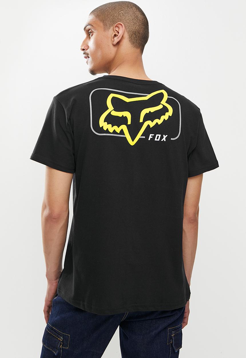 Fox - Mirer short sleeve tee - black