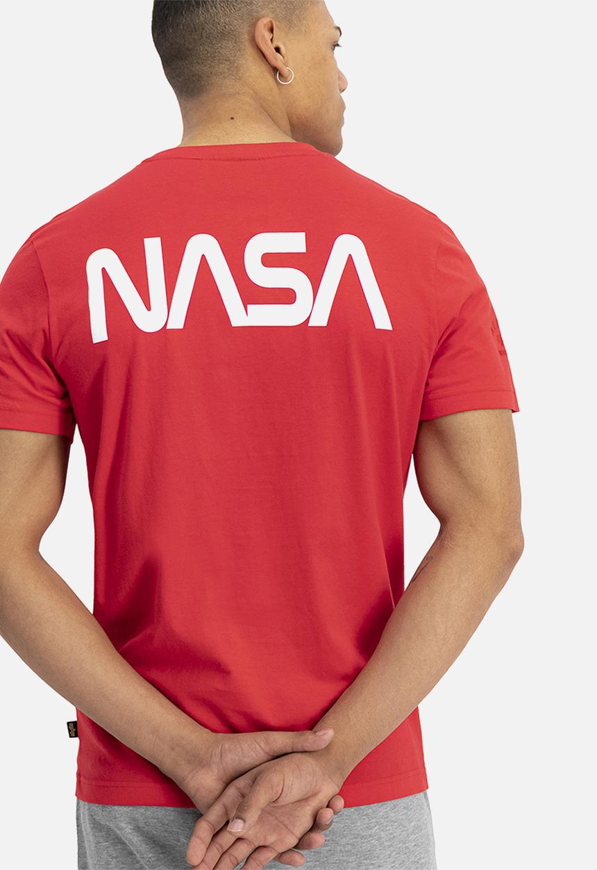 Alpha Industries - Nasa apollo tee - red