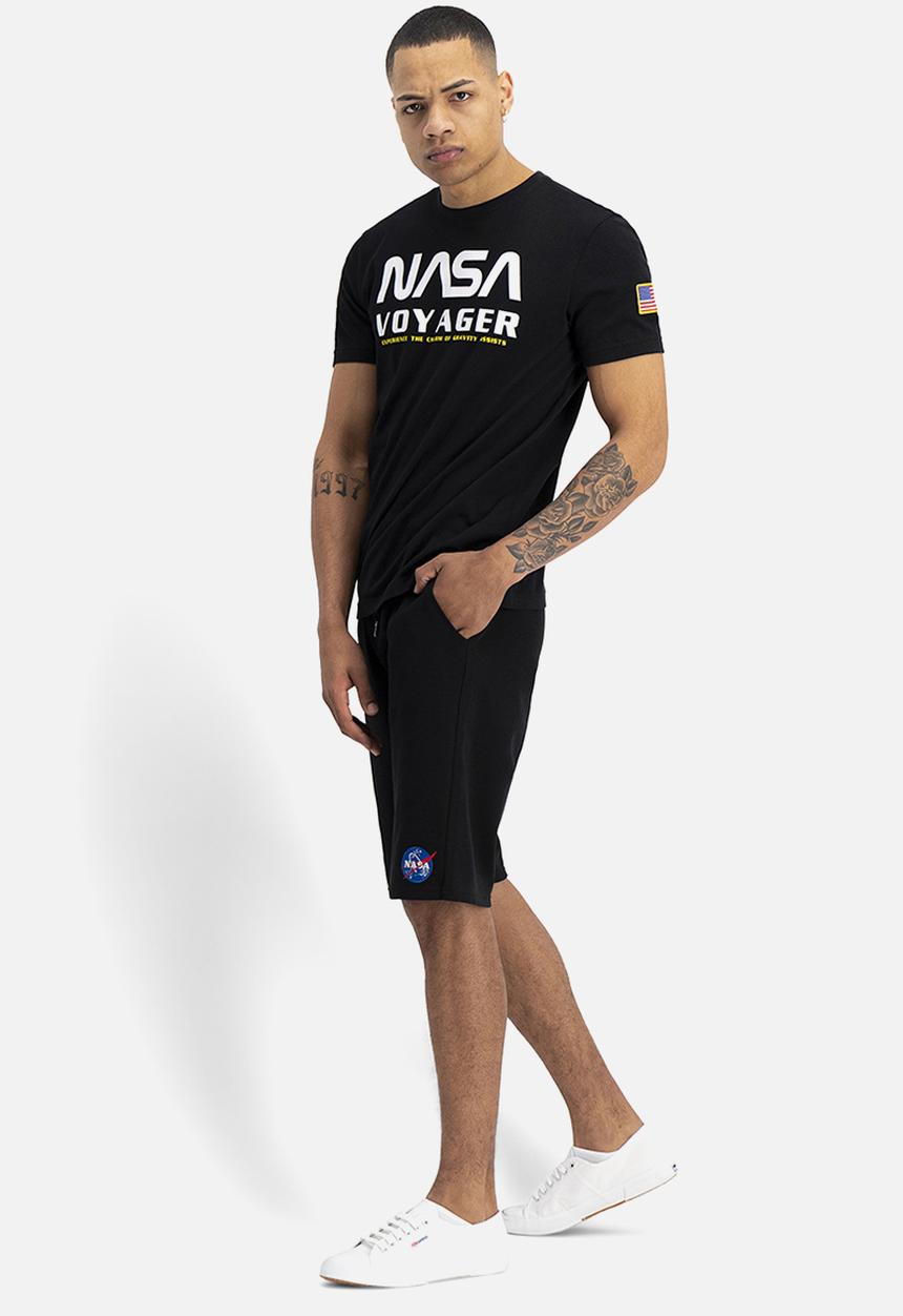 Alpha Industries - Nasa odyssey shorts - black