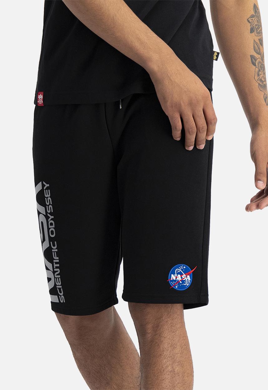 Alpha Industries - Nasa odyssey shorts - black