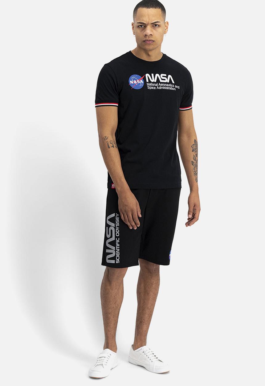 Alpha Industries - Nasa retro tee - black