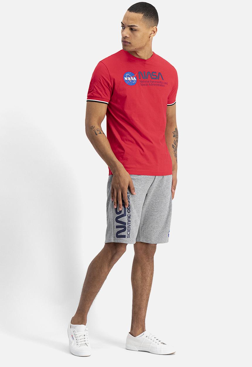Alpha Industries - Nasa retro tee - red