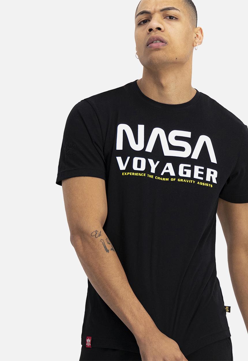 Alpha Industries - Nasa voyager tee - black