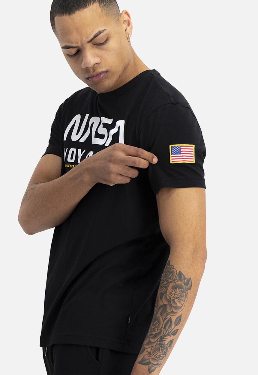 Alpha Industries - Nasa voyager tee - black