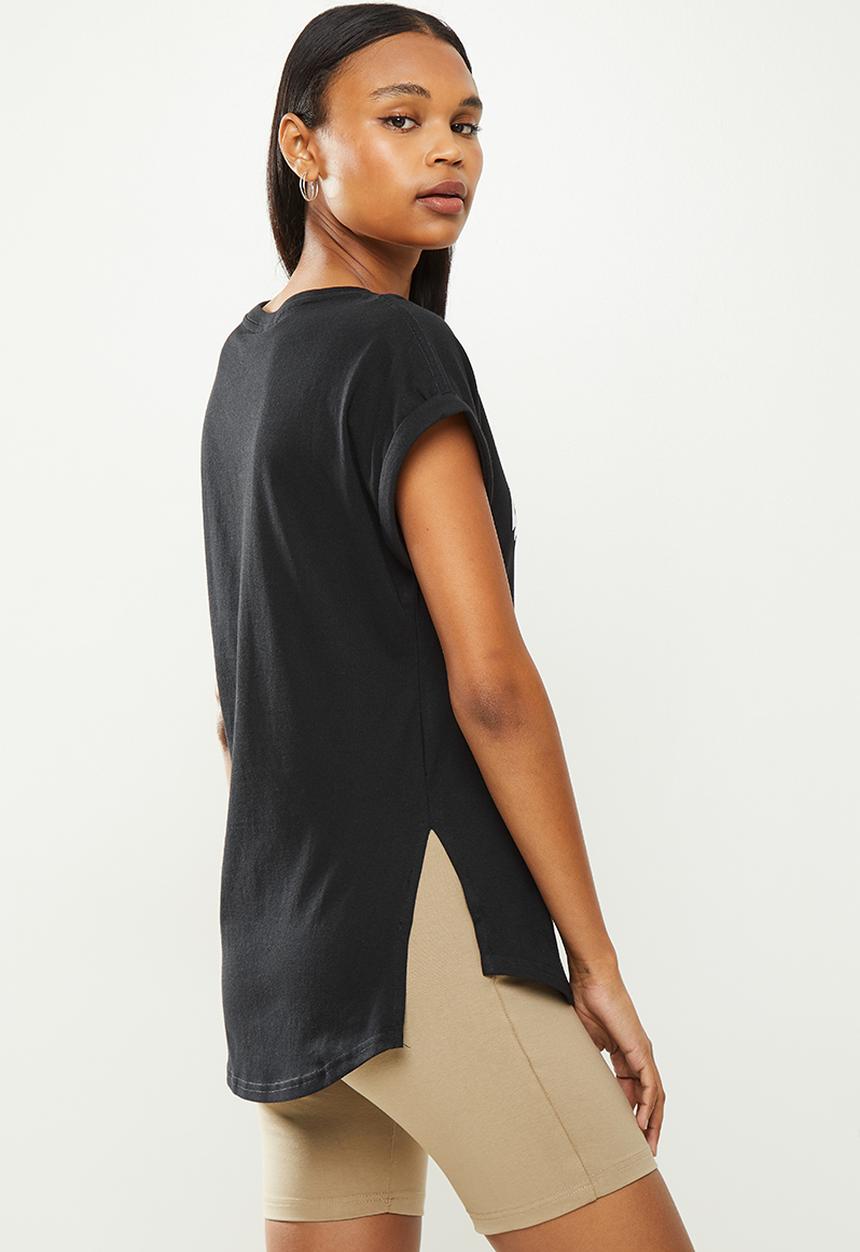 Fox - Boundary short sleeve top - black