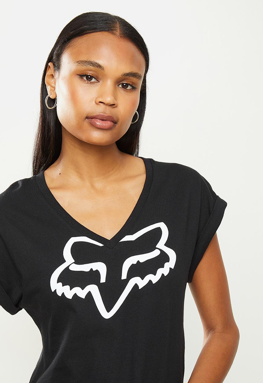Fox - Boundary short sleeve top - black