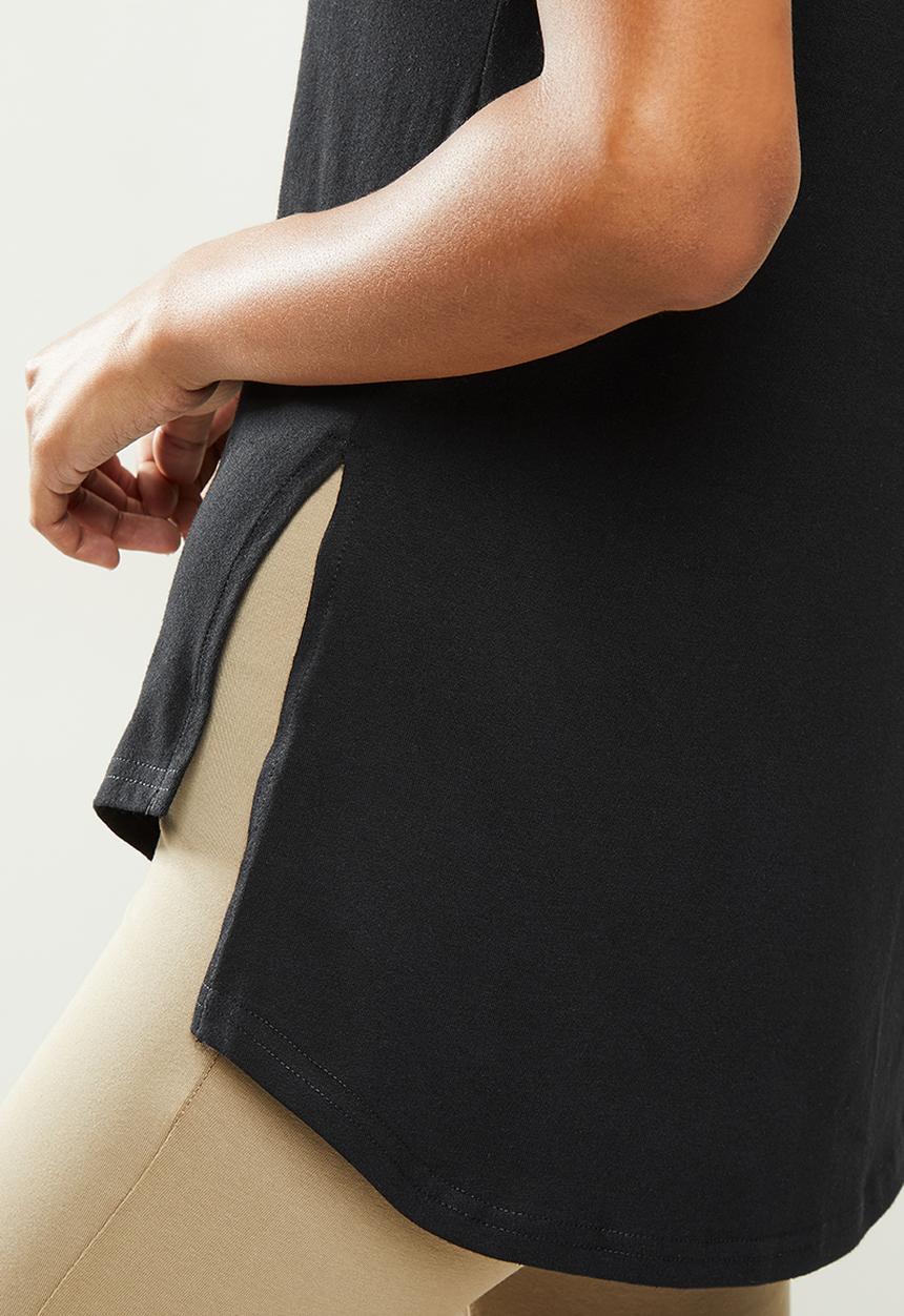 Fox - Boundary short sleeve top - black