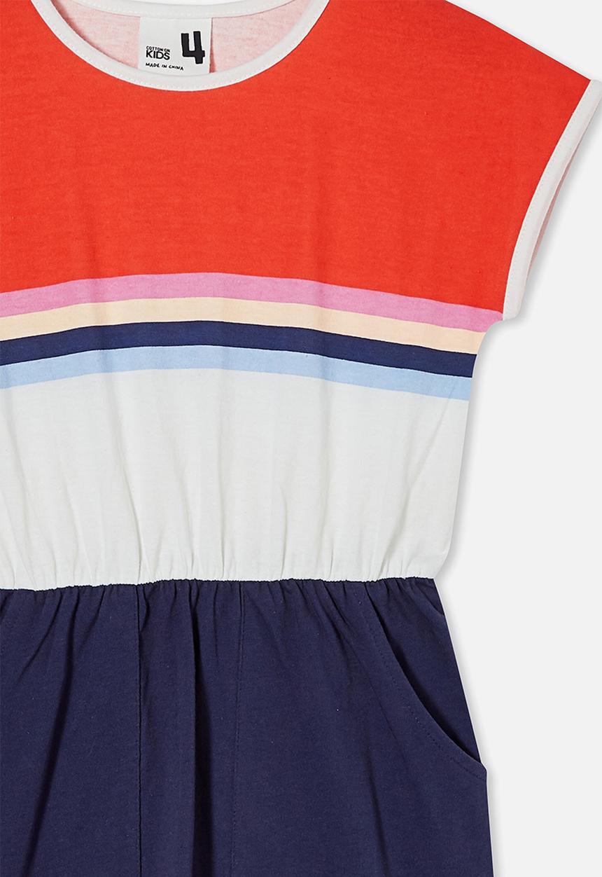 Cotton On - Sigrid short sleeve dress - multi 