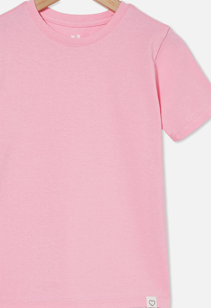 Cotton On - Core short sleeve tee - cali pink