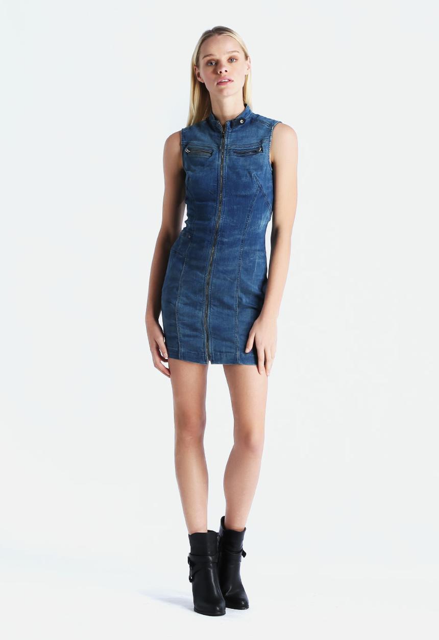 G-STAR - Midge Dumont Zip Dress