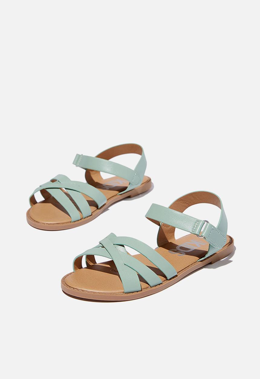 Cotton On - Fisherman triple cross sandal - green