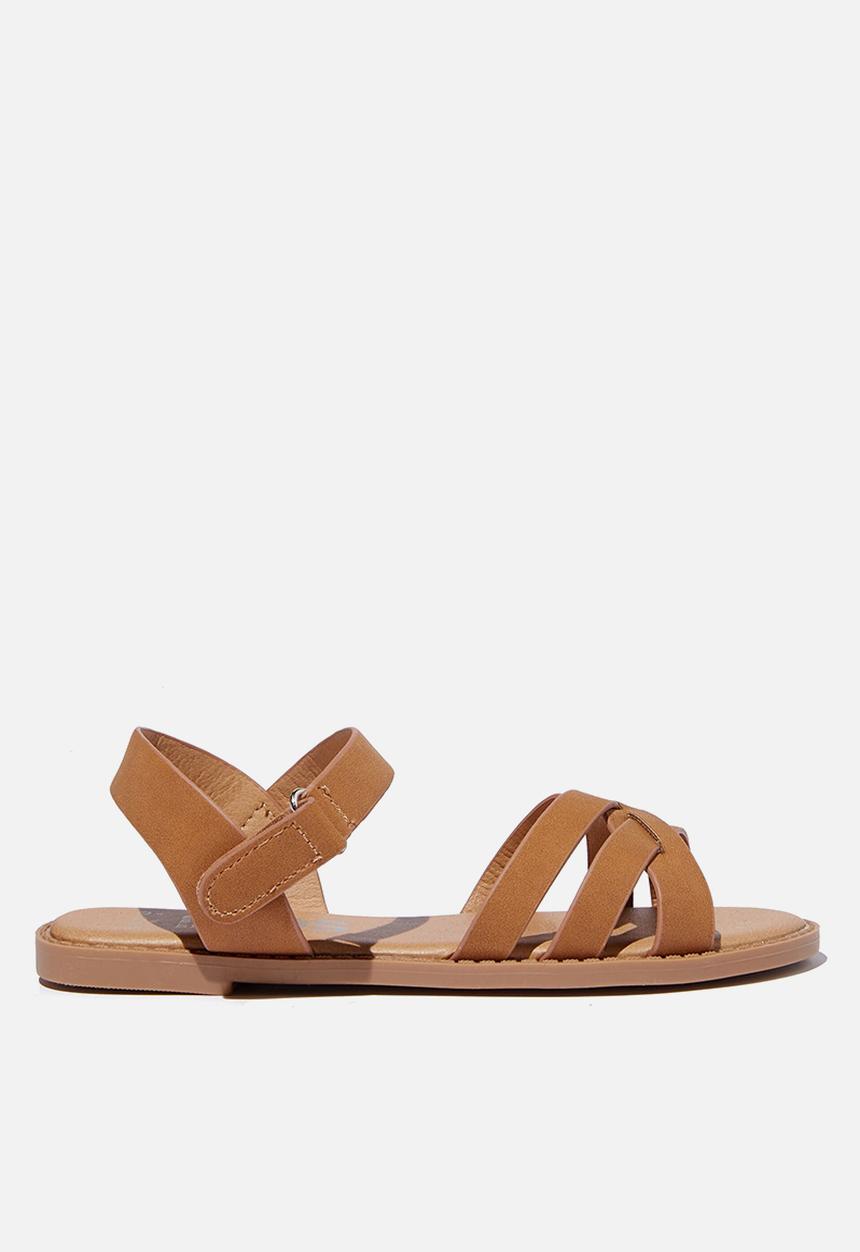 Cotton On - Fisherman triple cross sandal - tan