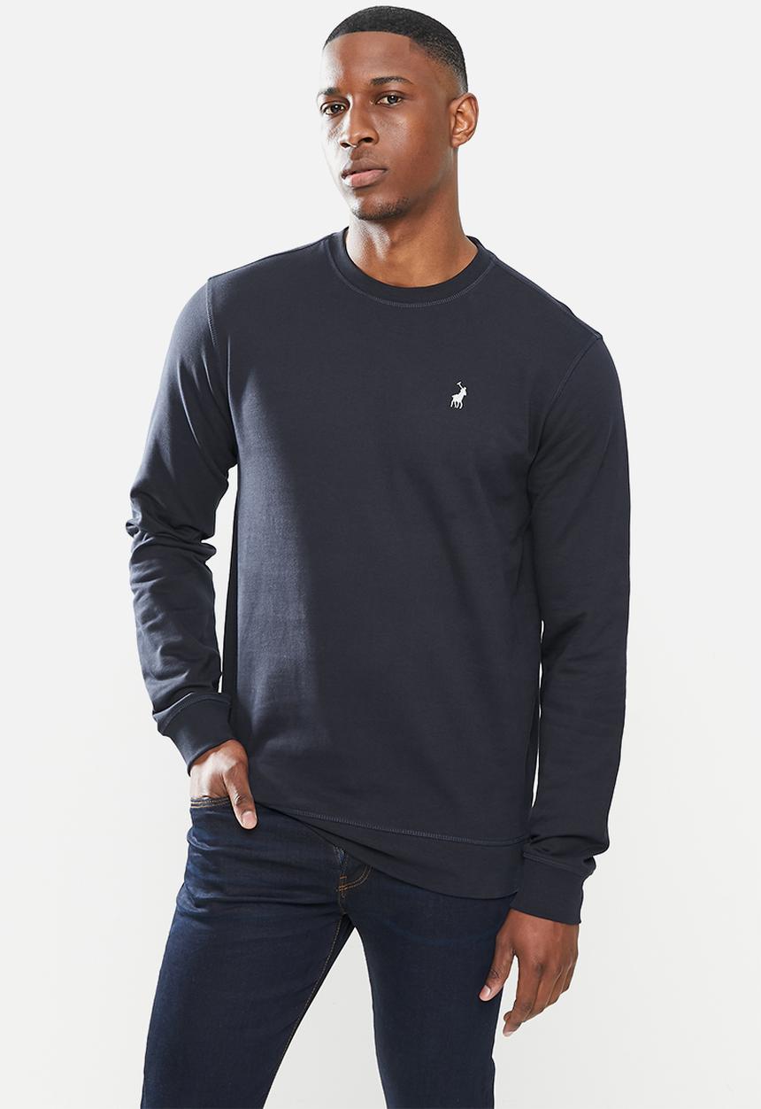 POLO - Aakil crew neck sweat - navy