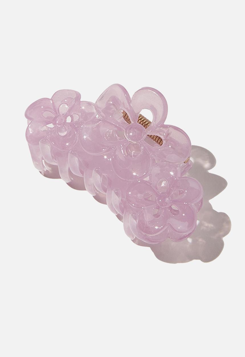 Cotton On - Caitlin claw clip - milky pale violet