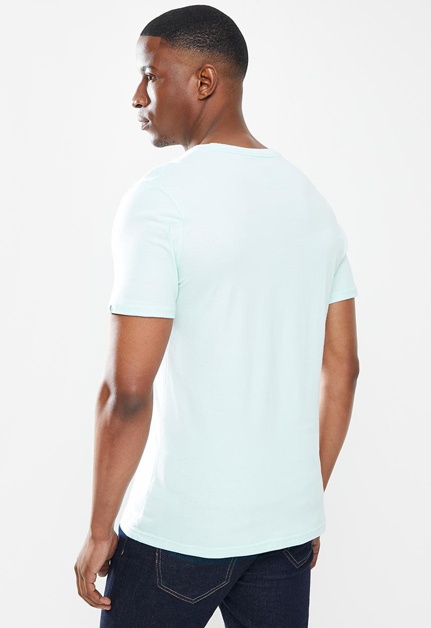 Original Penguin - Embroidered tee - ballad blue