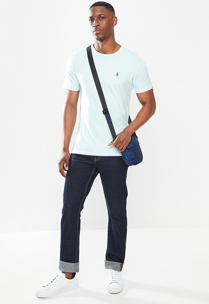 Original Penguin - Embroidered tee - ballad blue