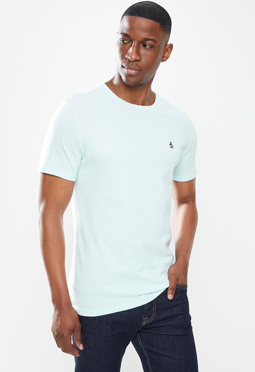Original Penguin - Embroidered tee - ballad blue