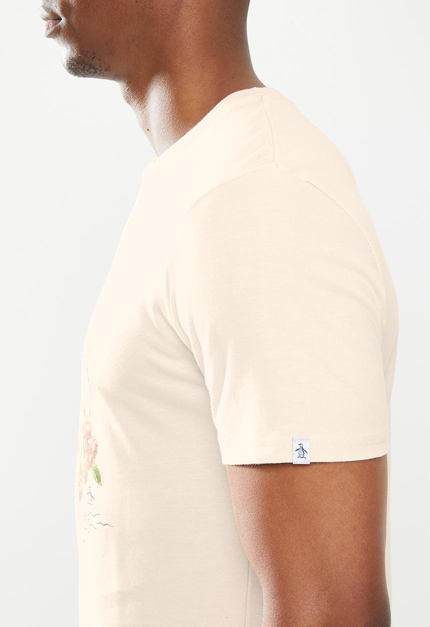 Original Penguin - Lei'd back tee - natural